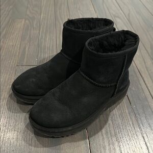 Black Suede Ankle Boots